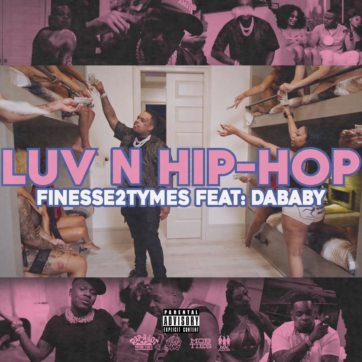 Luv N Hip-Hop (feat. DaBaby) - Single by Finesse2tymes album cover artwork