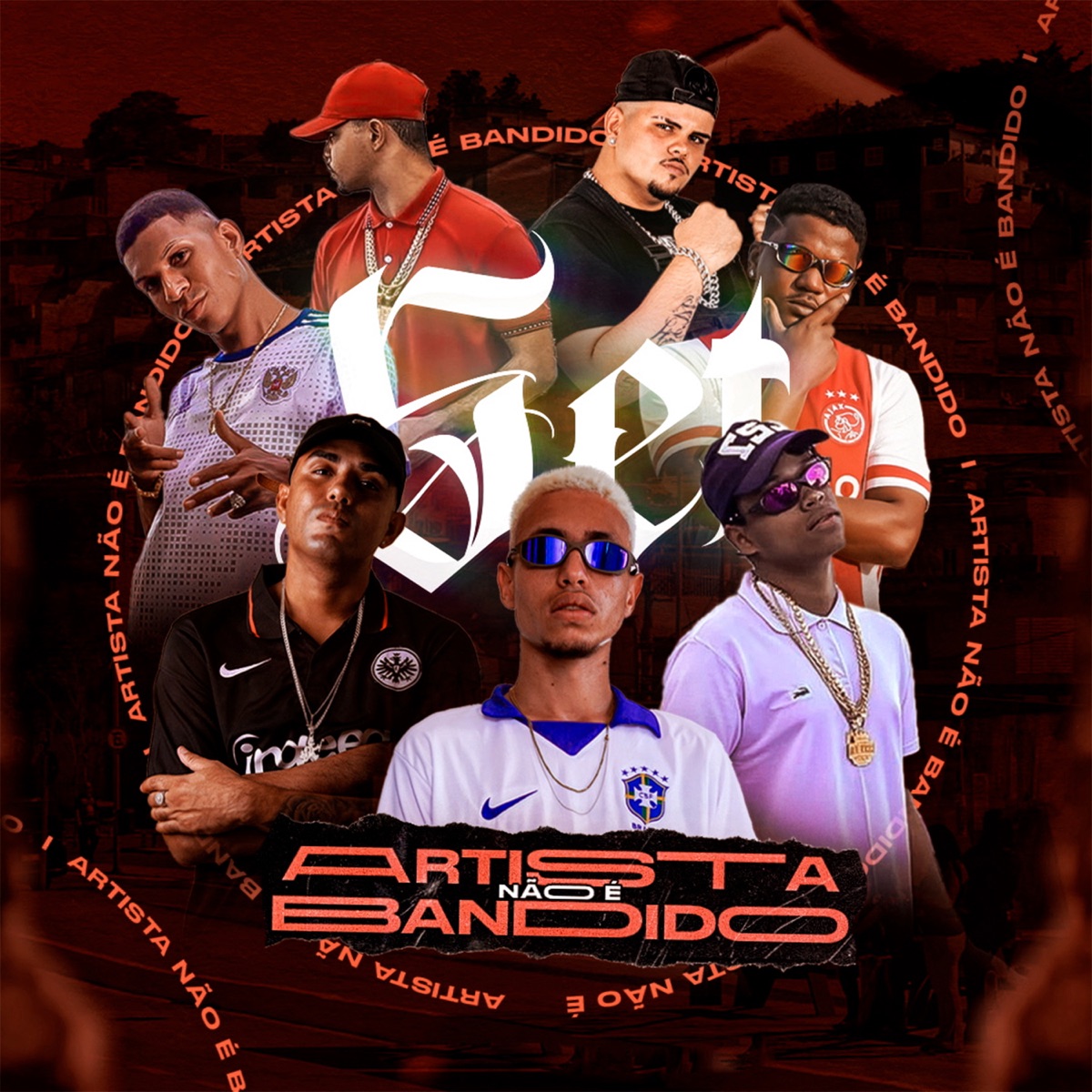 Artista Não É Bandido (feat. Felipe do Jordão, Rxnxto, Tarta 081 & MC Billy) - Single by CZT, MC CH da Z.O & Mano Cheffe album cover