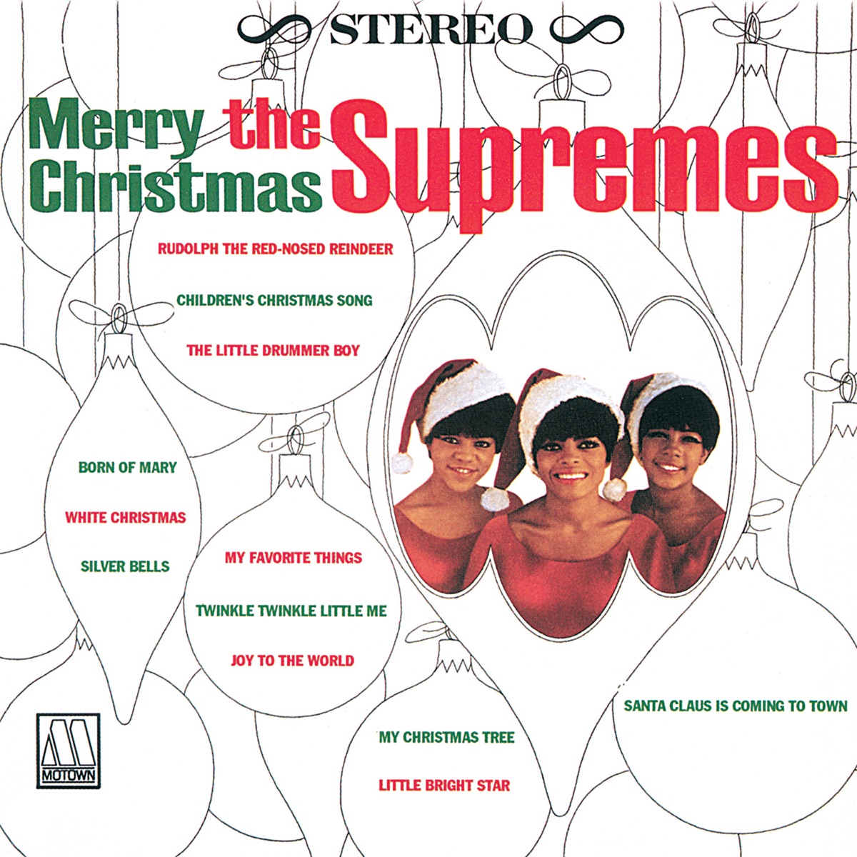 Merry Christmas by The Supremes album cover