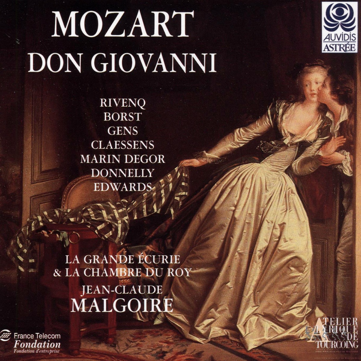 Mozart: Don Giovanni by Hubert Claessens, Danielle Borst, Nicolas Rivenq, Jean-Claude Malgoire & La Grande Écurie et la Chambre du Roy album cover
