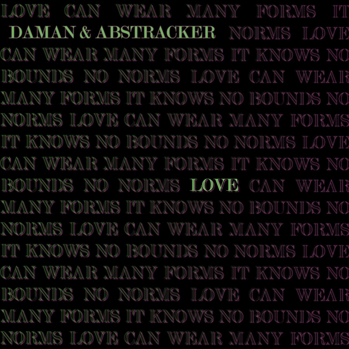 Love (feat. 4Bstr4ck3r) - Single by Daman album cover
