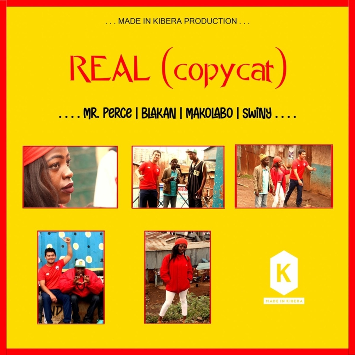Real (Copycat) [feat. Swiny & Makolabo] - Single by Stivo simple boy album cover