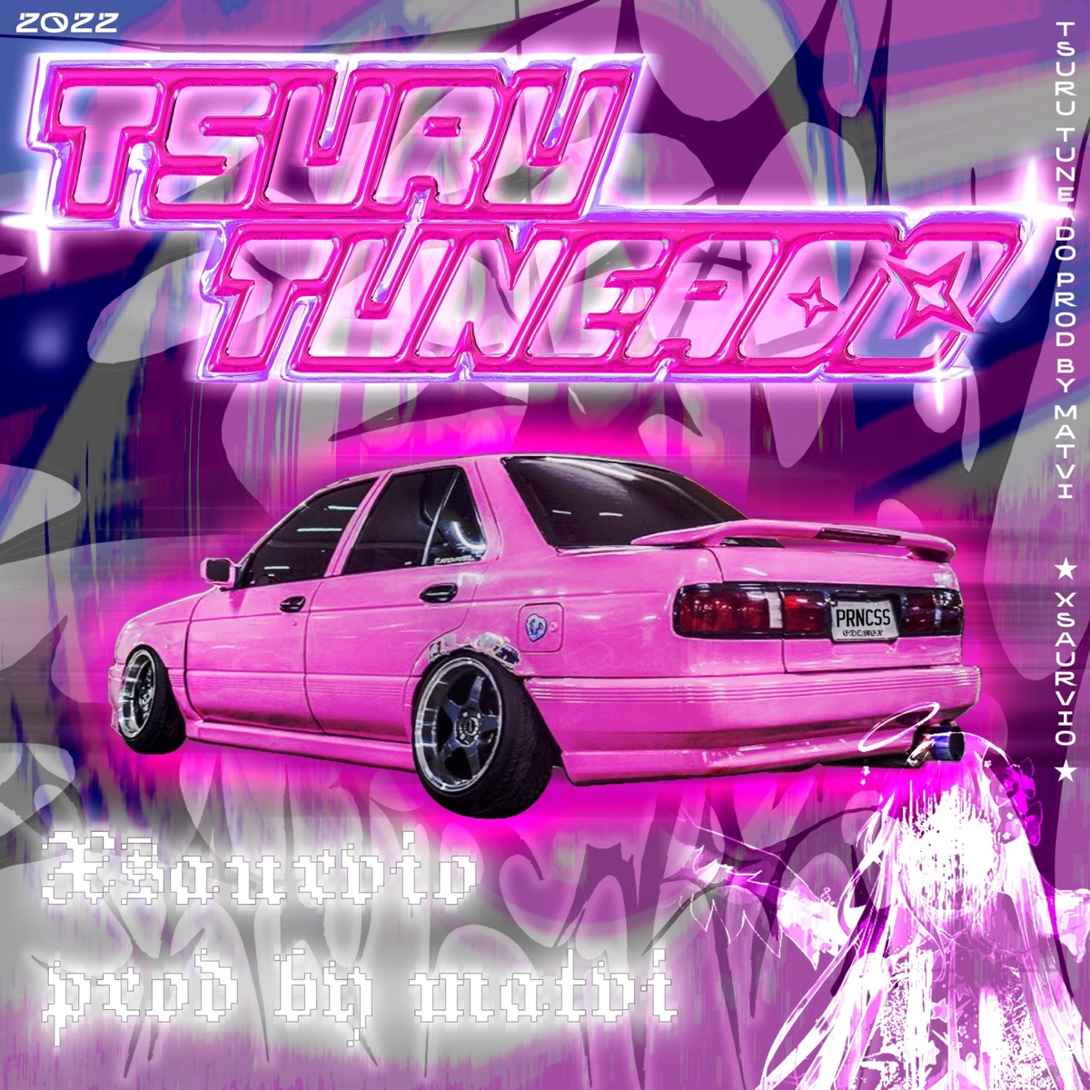 Tsuru Tuneado - Single by xsaurvio album cover