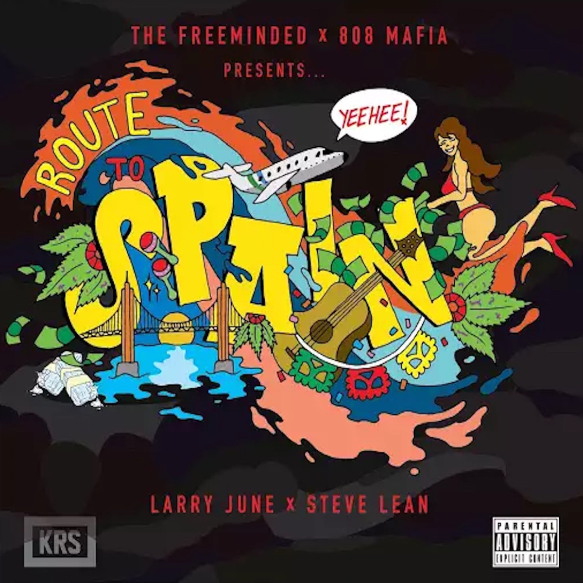 Route to Spain - EP by Larry June album cover artwork