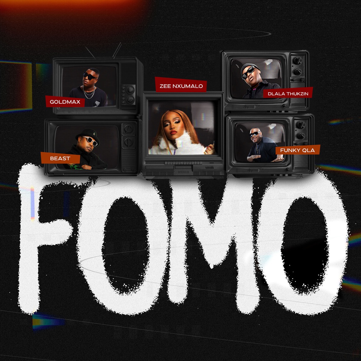 FOMO (feat. Zee Nxumalo & Beast Rsa) - Single by GoldMax, Dlala Thukzin & Funky Qla album cover