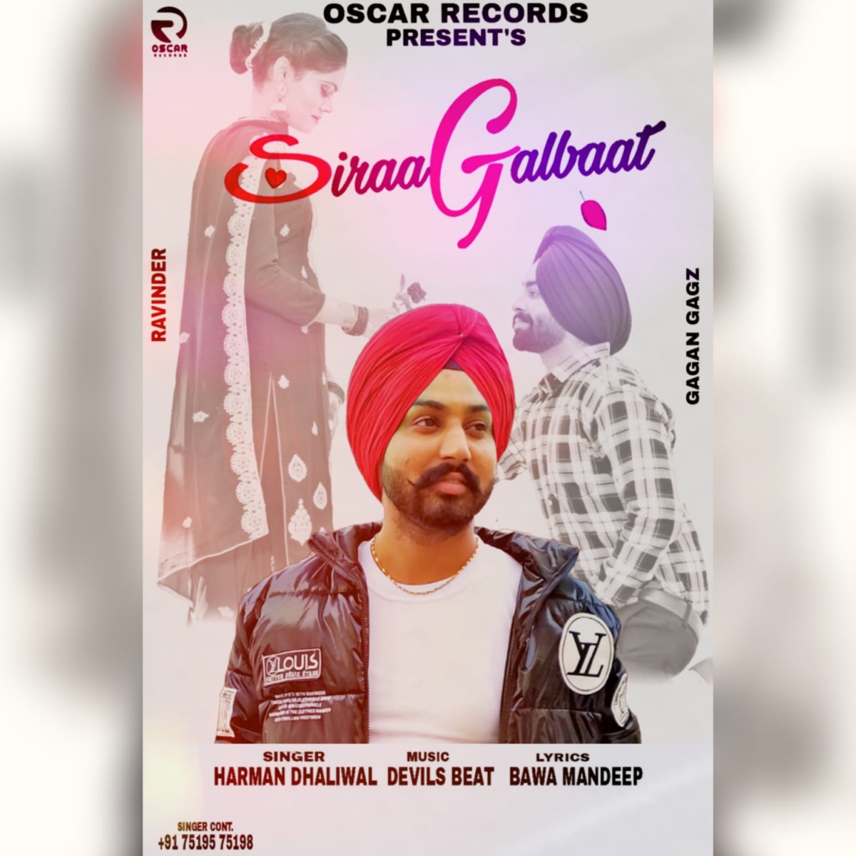 Siraa Galbaat - Single by Harman Dhaliwal album cover