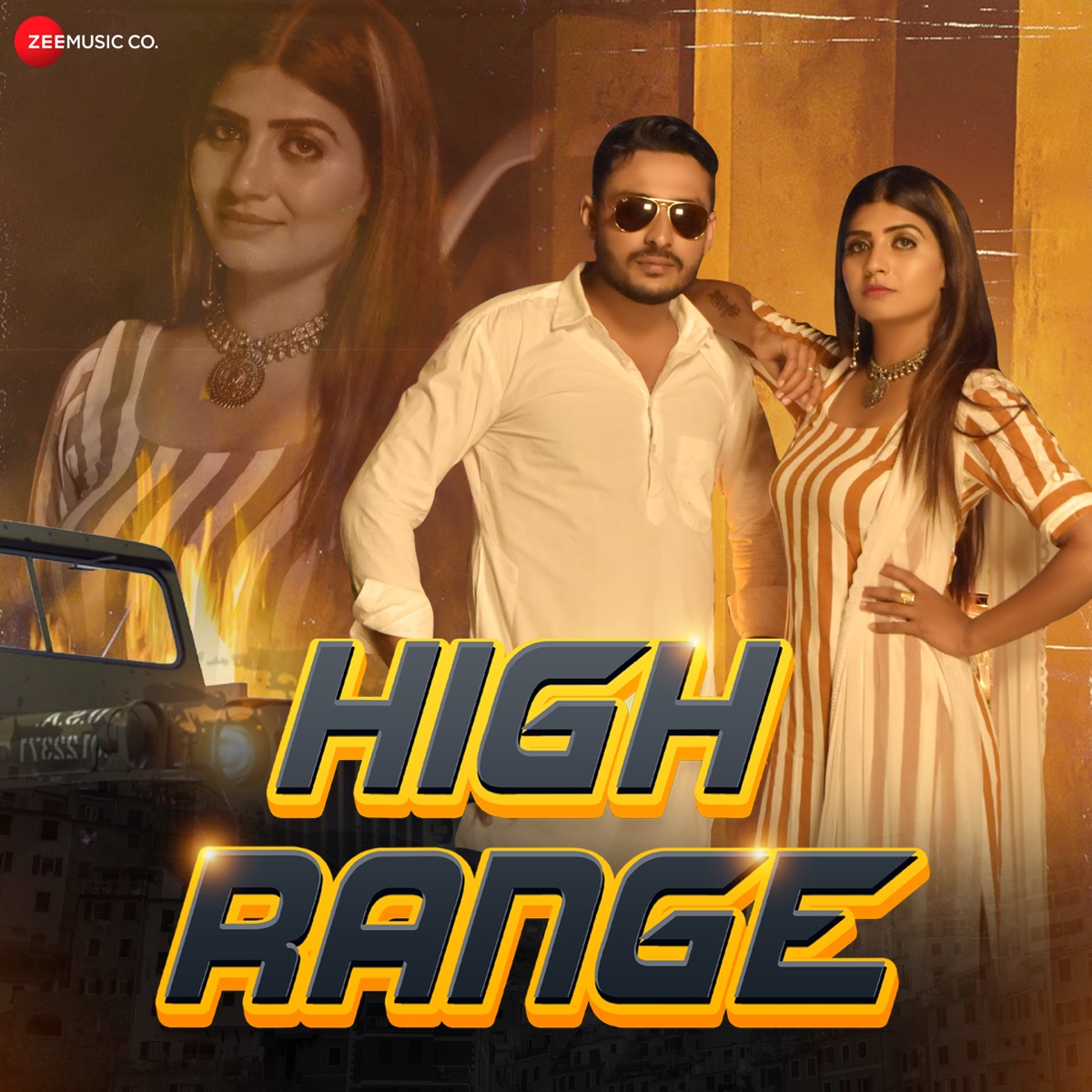 High Range - Single by Masoom Sharma, Manisha Sharma & Pinna album cover