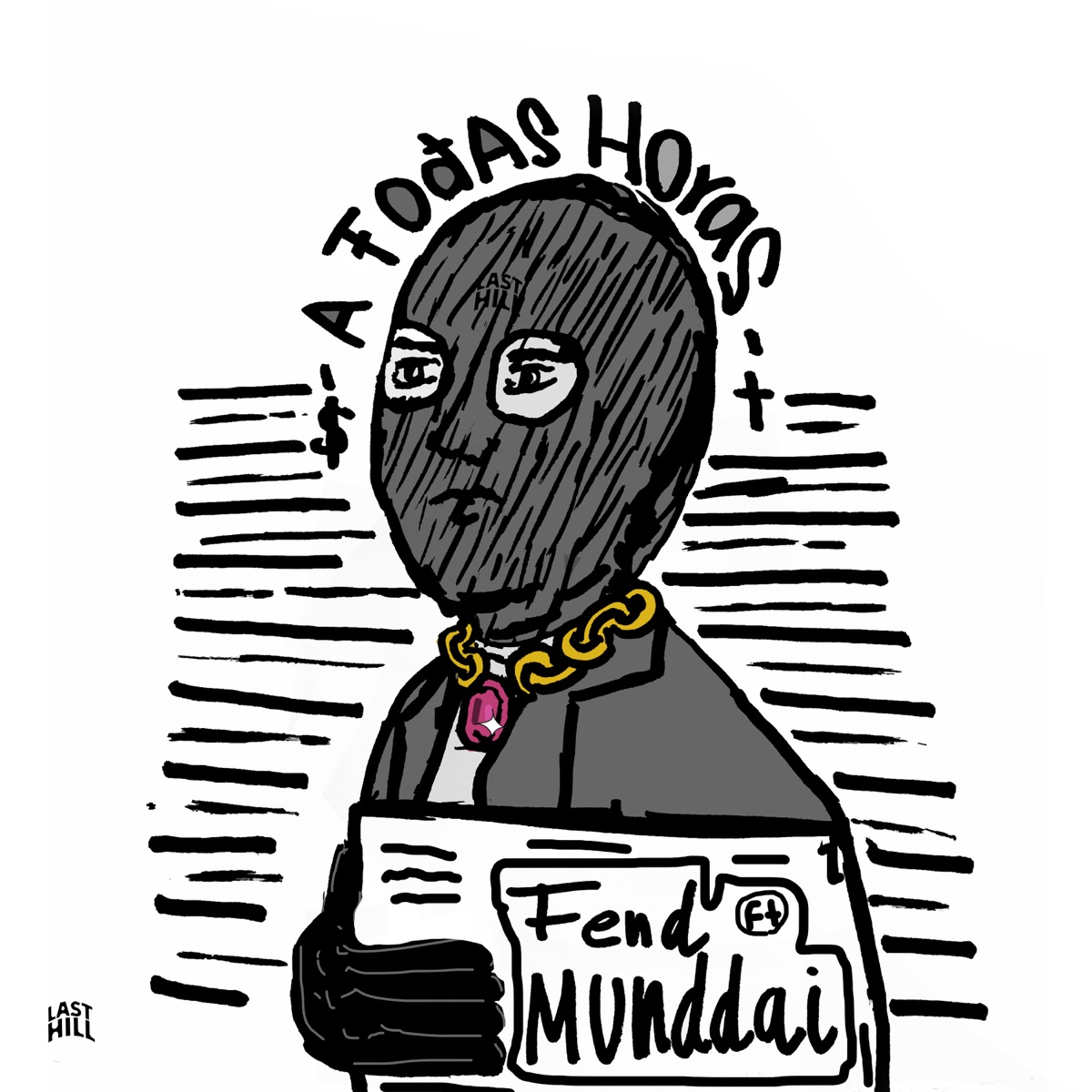 A Todas Horas - Single by Fend & Munddai album cover