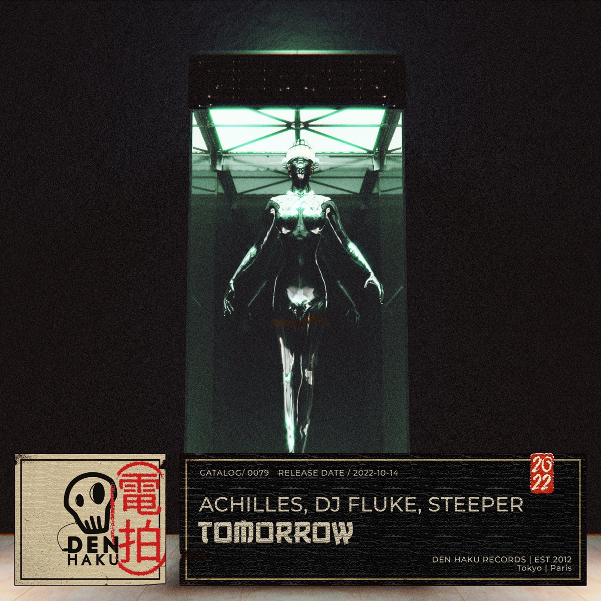 Tomorrow - Single by Achilles, DJ Fluke & Steeper album cover