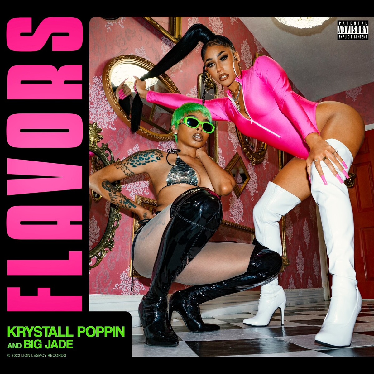 Flavors (feat. Big Jade) by Krystall Poppin album cover