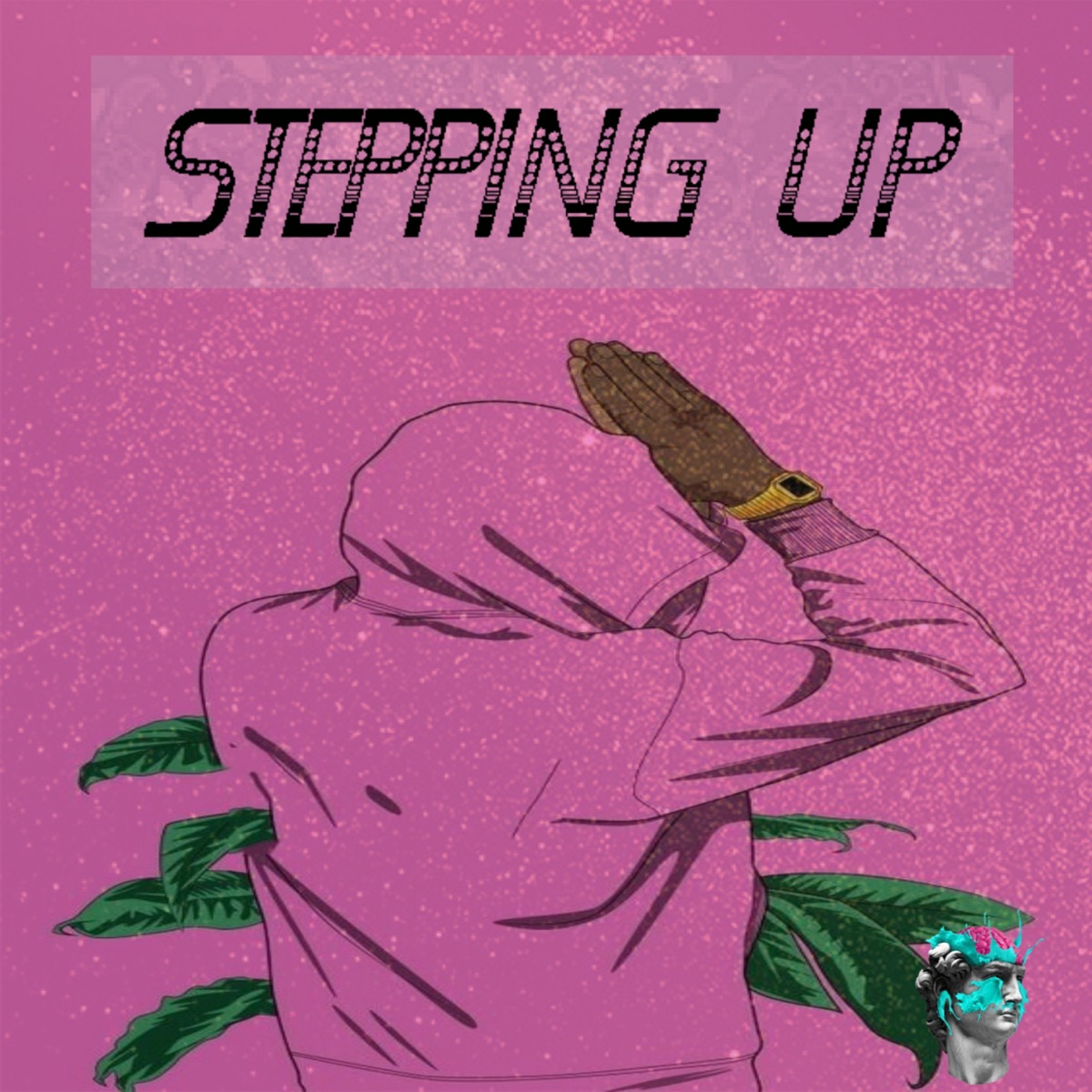 Stepping Up by Hitman album cover