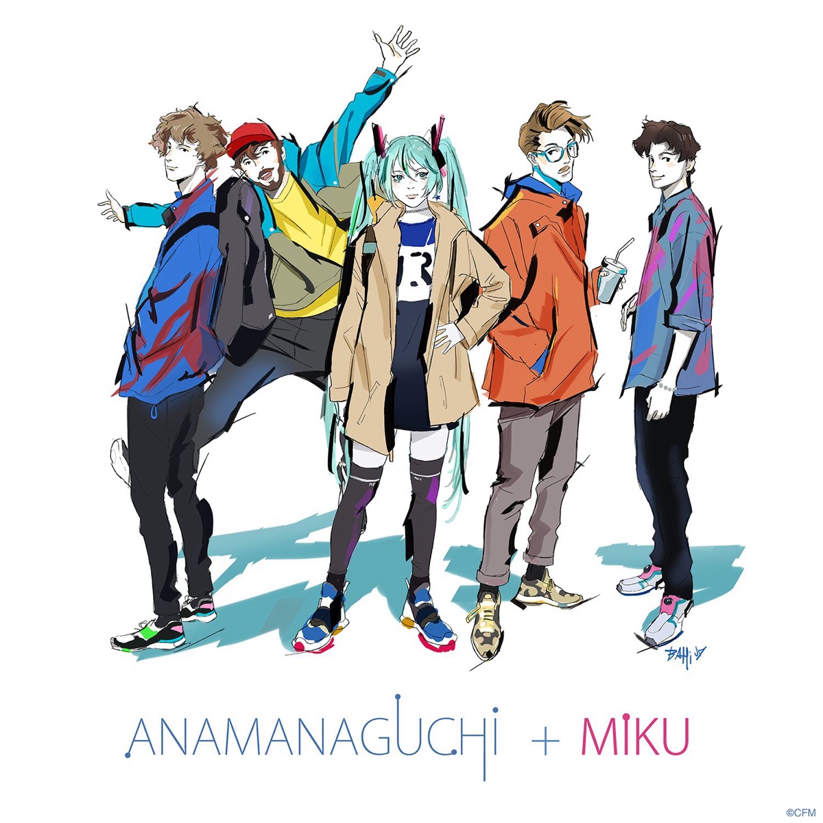 Miku - Single by Anamanaguchi & Hatsune Miku album cover