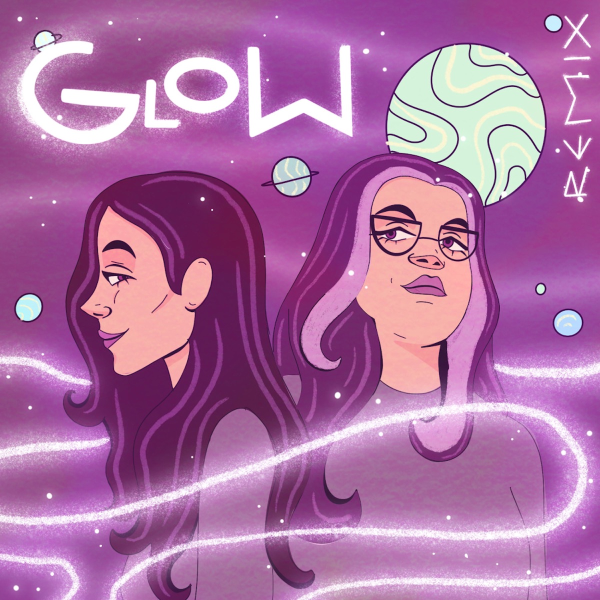 Glow (Peachkka Remix) - Single by Peachkka & Moonlight Scorpio album cover