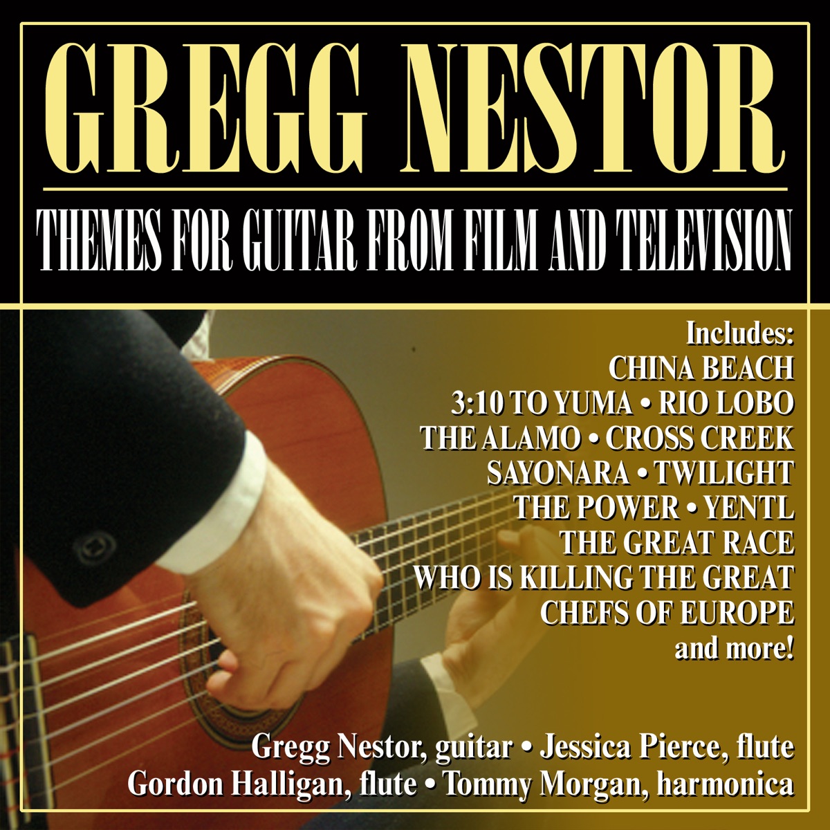 Themes for Guitar from Film and Television by Gregg Nestor album cover