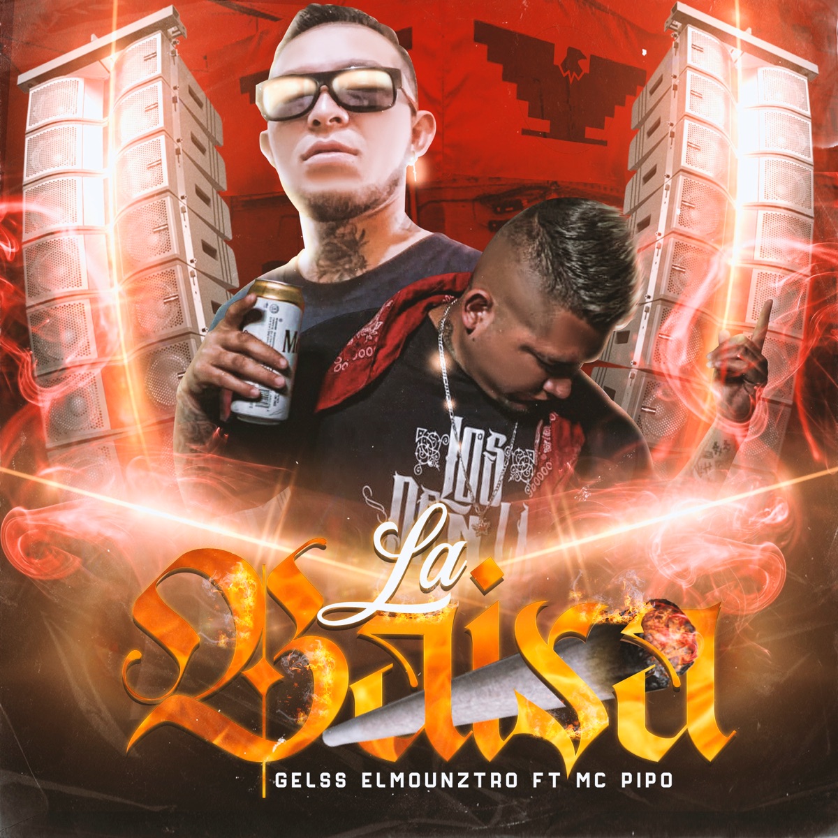 La Baisa (feat. MC Pipo) - Single by Gelss El Mounztro album cover
