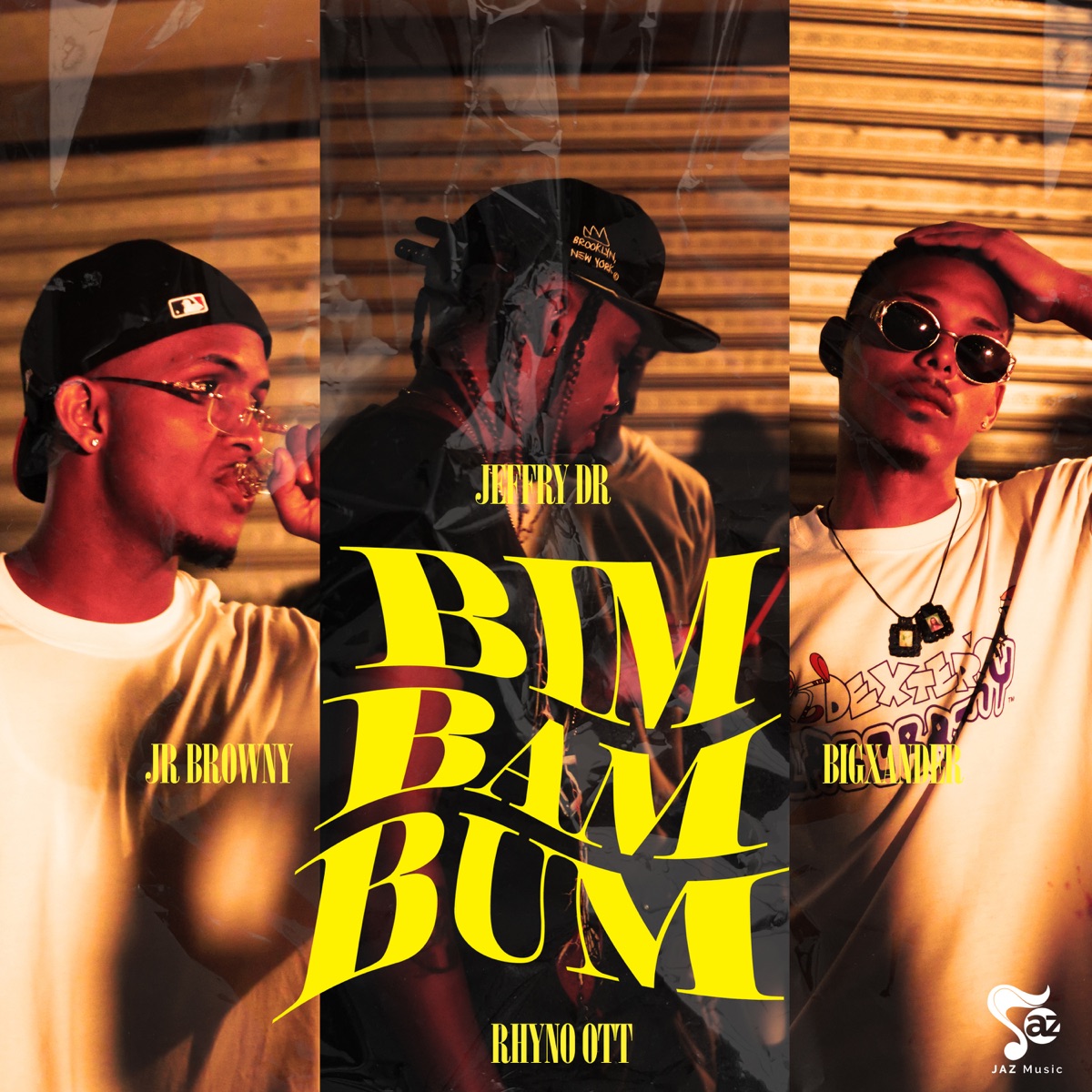 BIN BAM BUM (feat. Rhyno OTT) - Single by Jeffry DR, Big Xander & Jr browny album cover