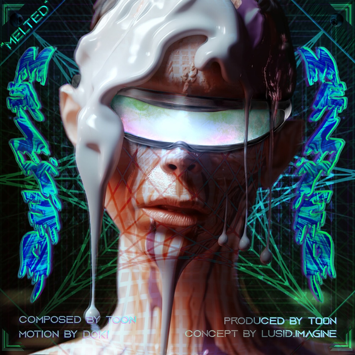Melted - Single by T00n album cover