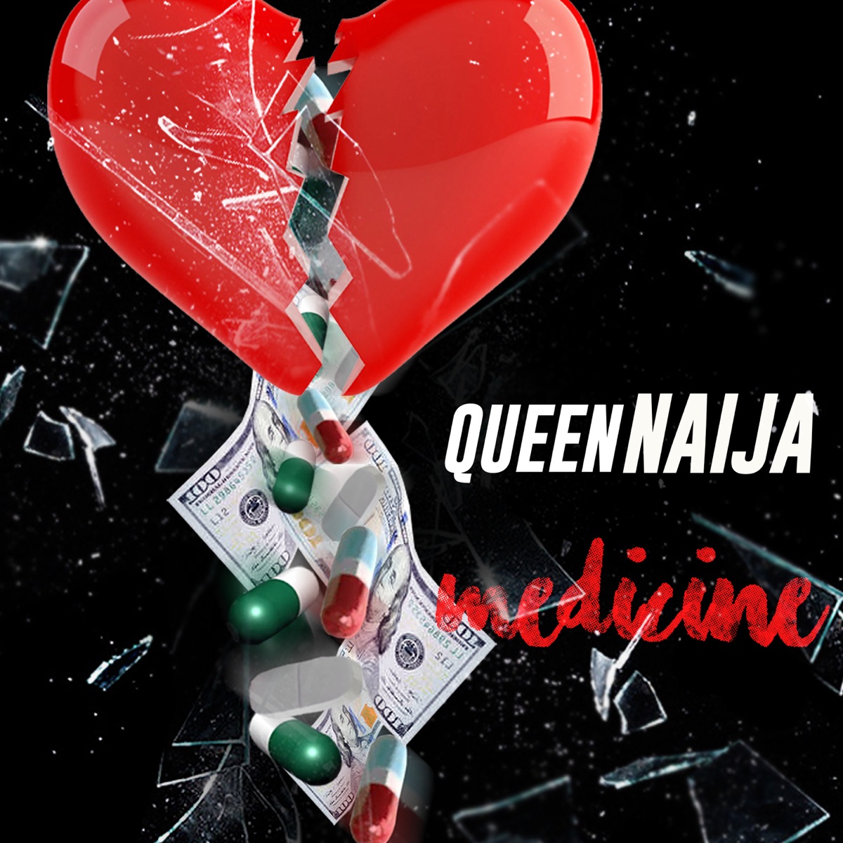 Medicine - Single by Queen Naija album cover
