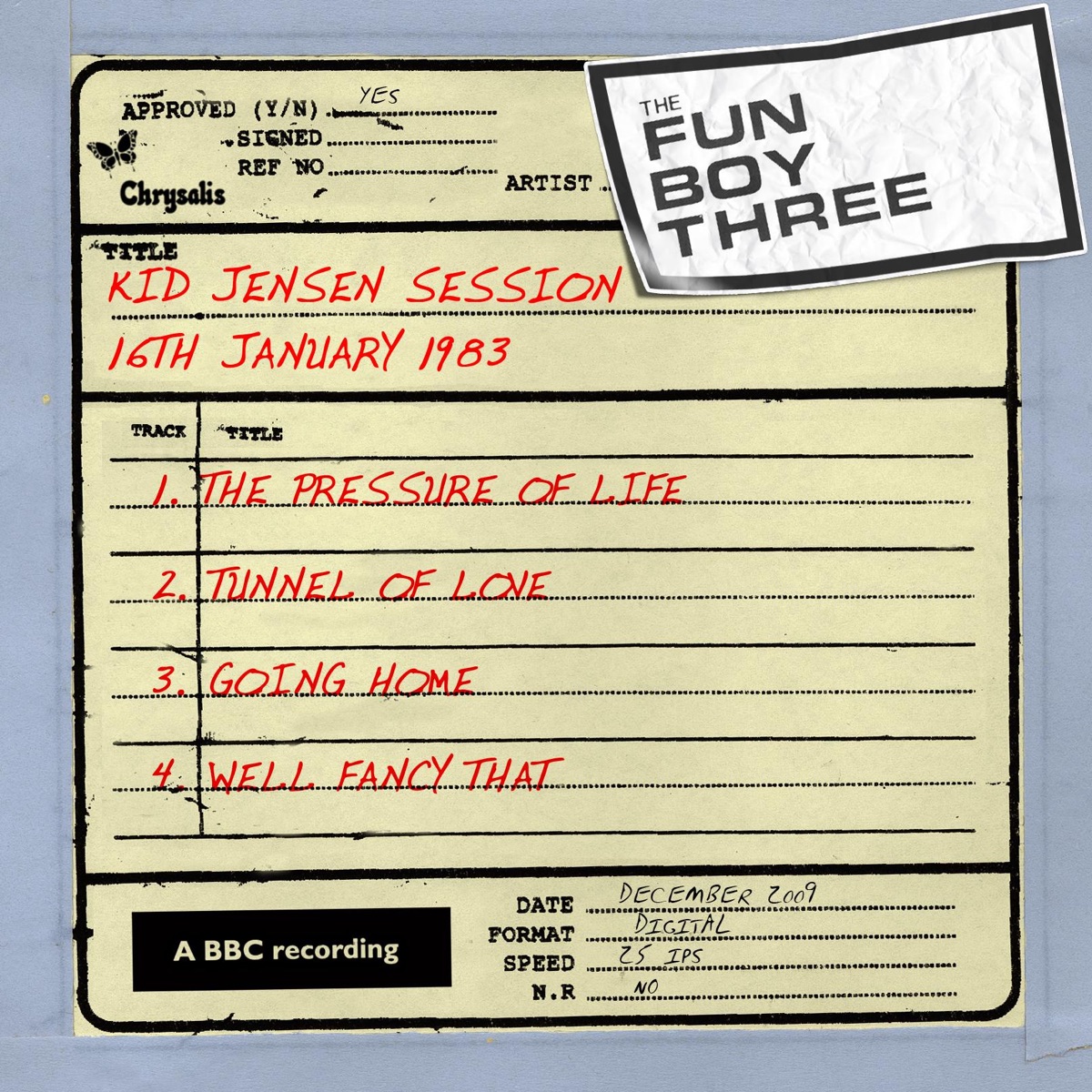 Kid Jensen Session (16 January 1983) - EP by Fun Boy Three album cover