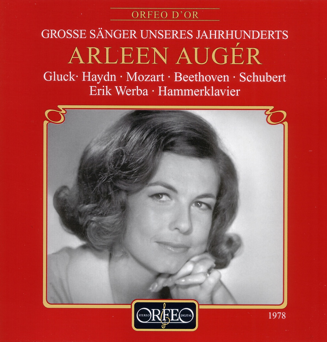 Gluck, Haydn, Mozart, Beethoven & Schubert: Lieder by Erik Werba & Arleen Auger album cover