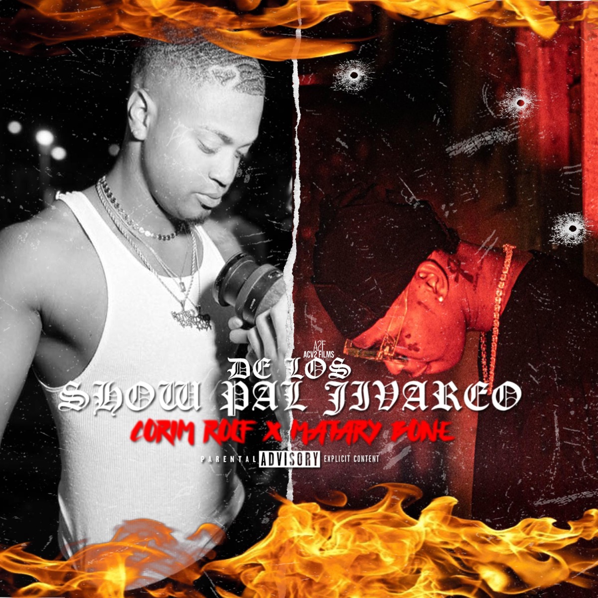 De los show pa el jivareo (feat. matary bone) - Single by Corim Rolf album cover