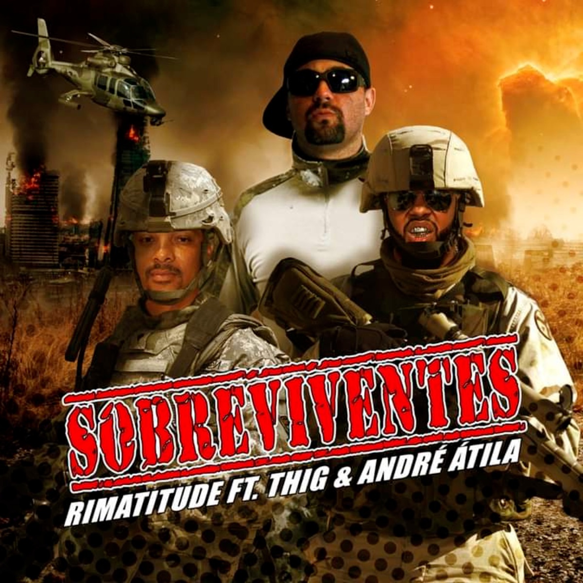 Sobreviventes (feat. Thig & André Átila) - Single by Rimatitude album cover