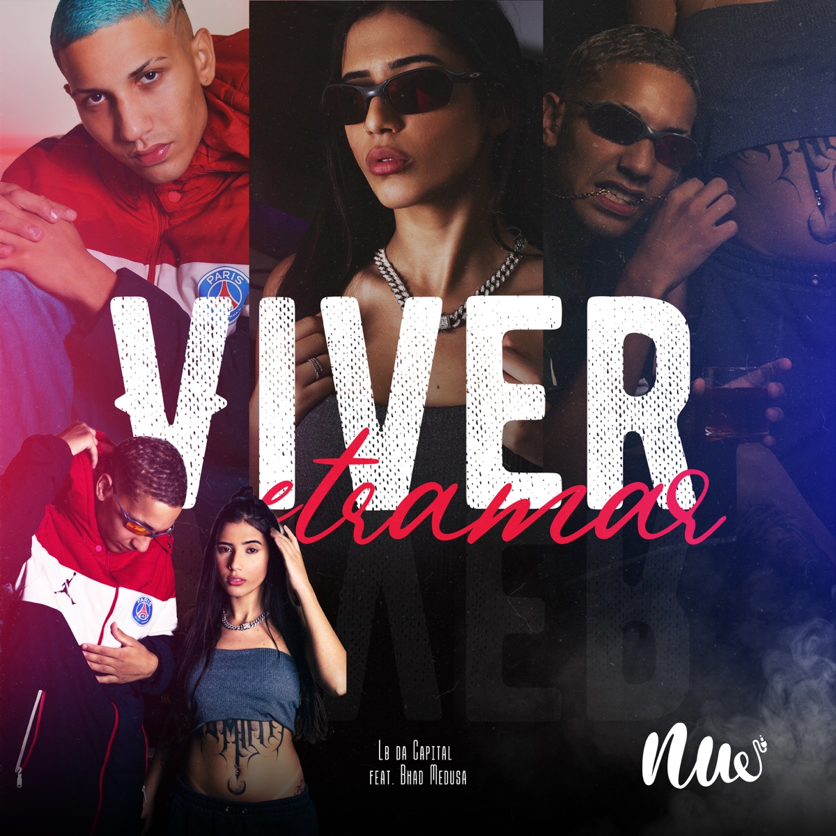 Viver e Tramar - Single by LB da Capital & Bhad Medusa album cover