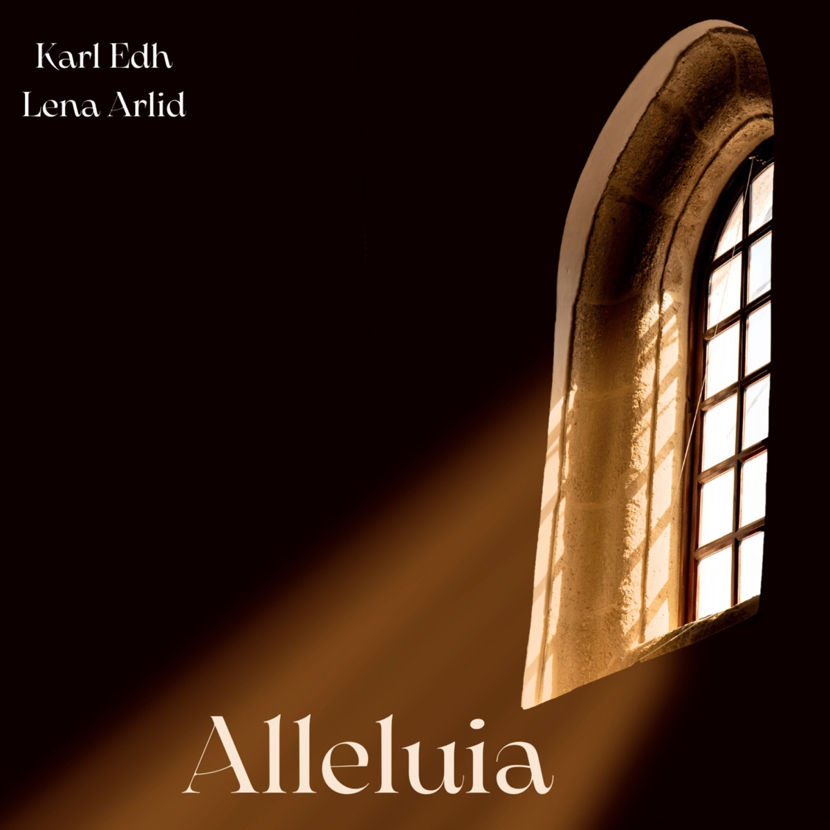 Alleluia - Single by Karl Edh & Lena Arlid album cover
