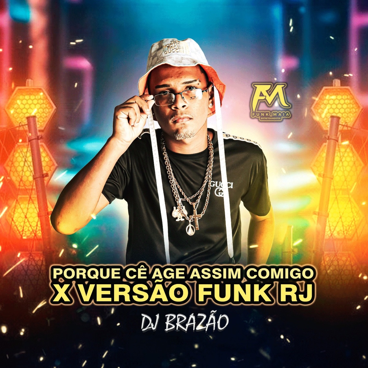 Porque Cê Age Assim Comigo X Vesão Funk Rj - Single by DJ Brazão album cover