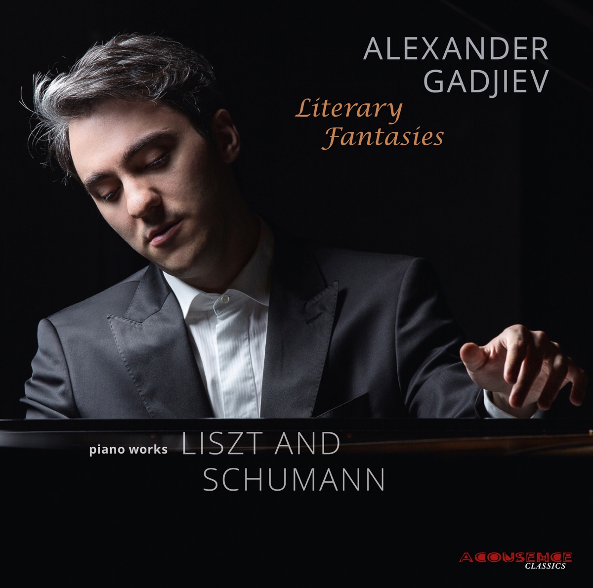 Literary Fantasies by Alexander Gadjiev album cover