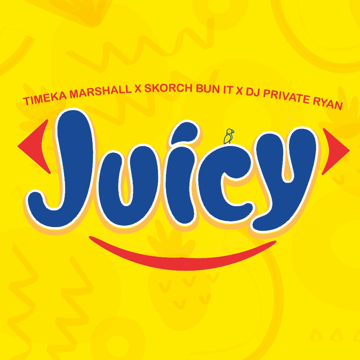 Juicy - Single by Timeka Marshall, Skorch Bun It & DJ Private Ryan album cover