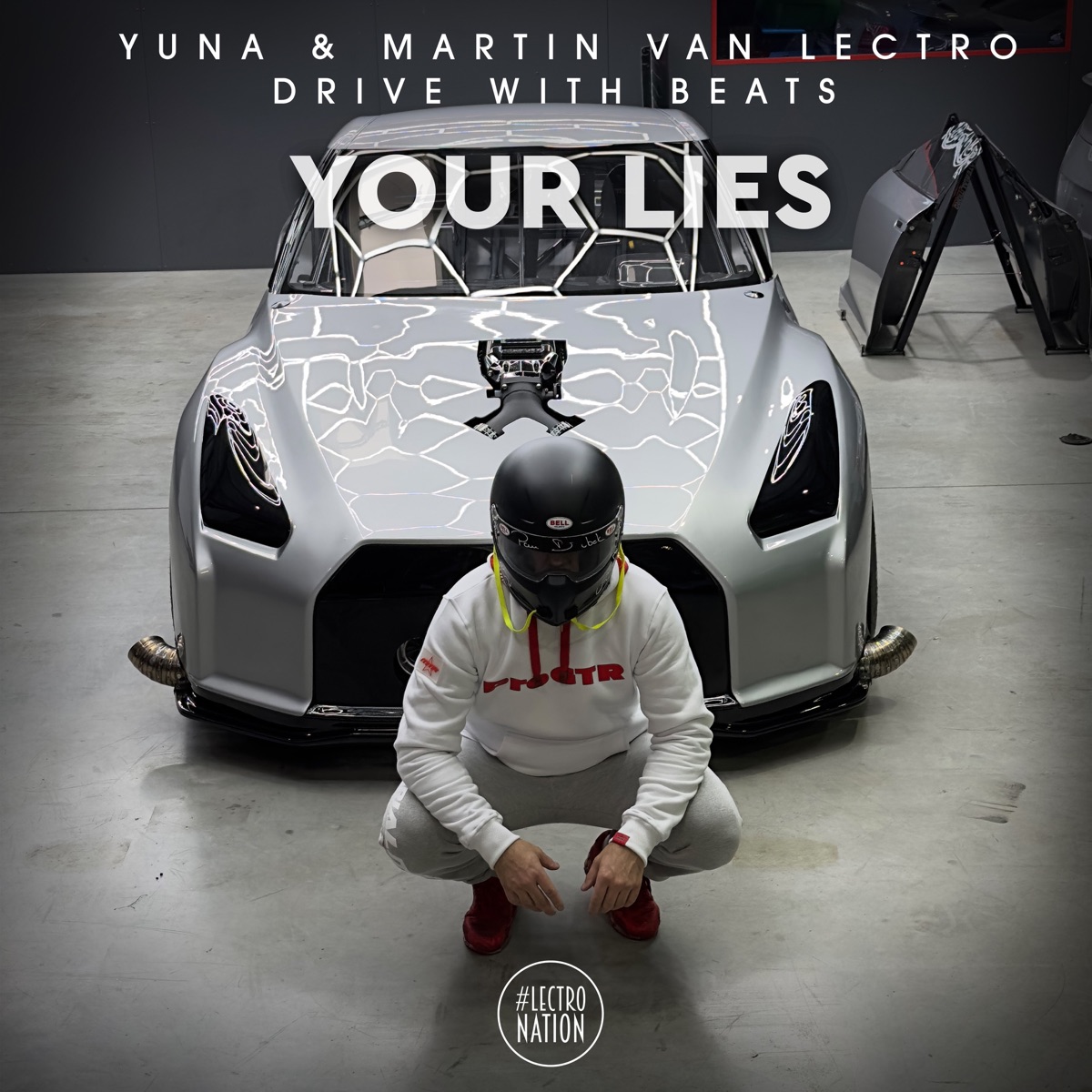 Your Lies - Single by YUNA, Martin van Lectro & Drive With Beats album cover