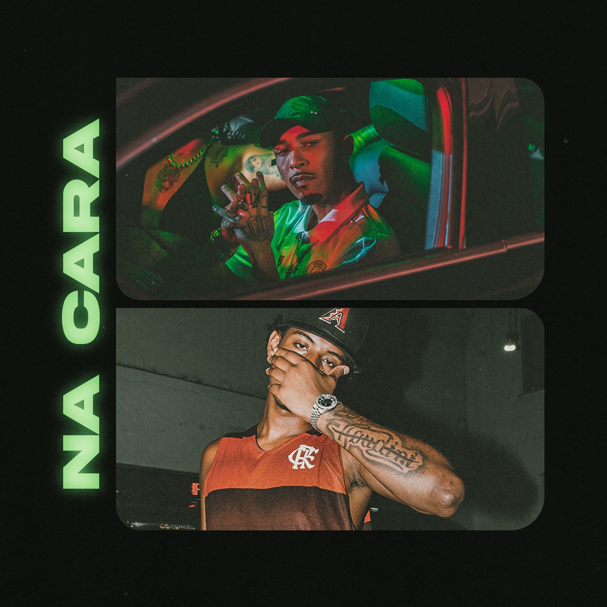 Na Cara - Single by Gxlden, Johnny Monteiro, PJ Houdini, LV & Glock Beatz album cover