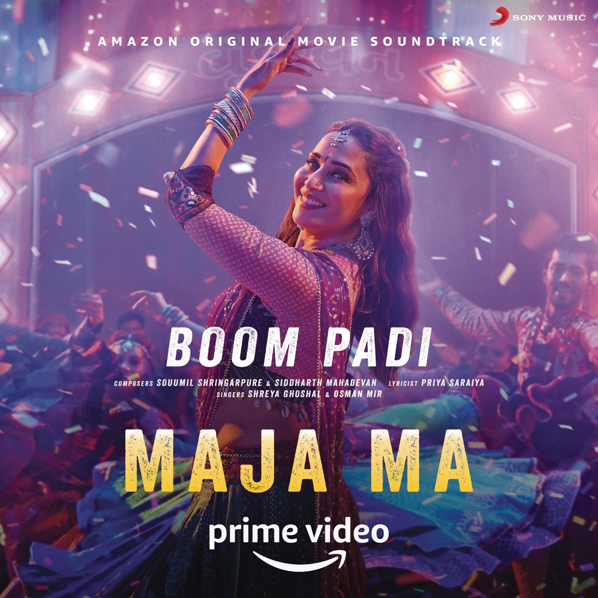 Boom Padi (From "Maja Ma") - Single by Shreya Ghoshal, Osman Mir, Siddharth Mahadevan, Soumil Shringarpure & Priya Saraiya album cover