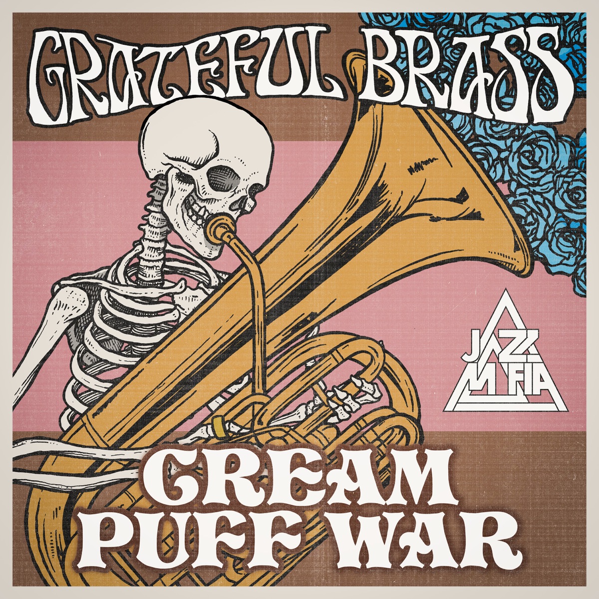 Cream Puff War (feat. Rich Armstrong) - Single by Grateful Brass, Jazz Mafia & Adam Theis album cover