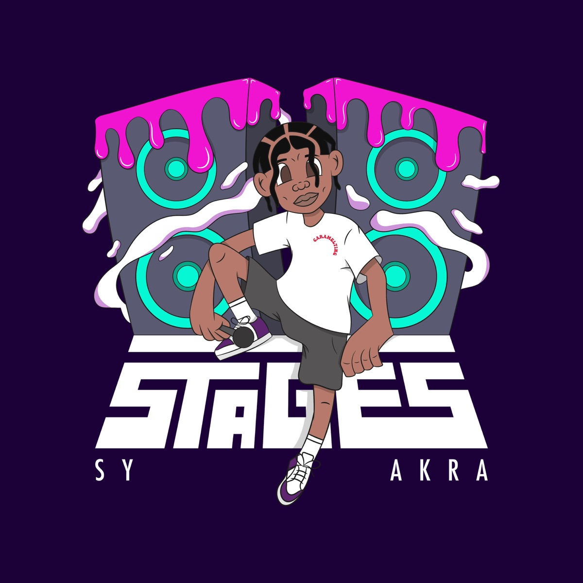 Stages (feat. Akra) - Single by SY album cover