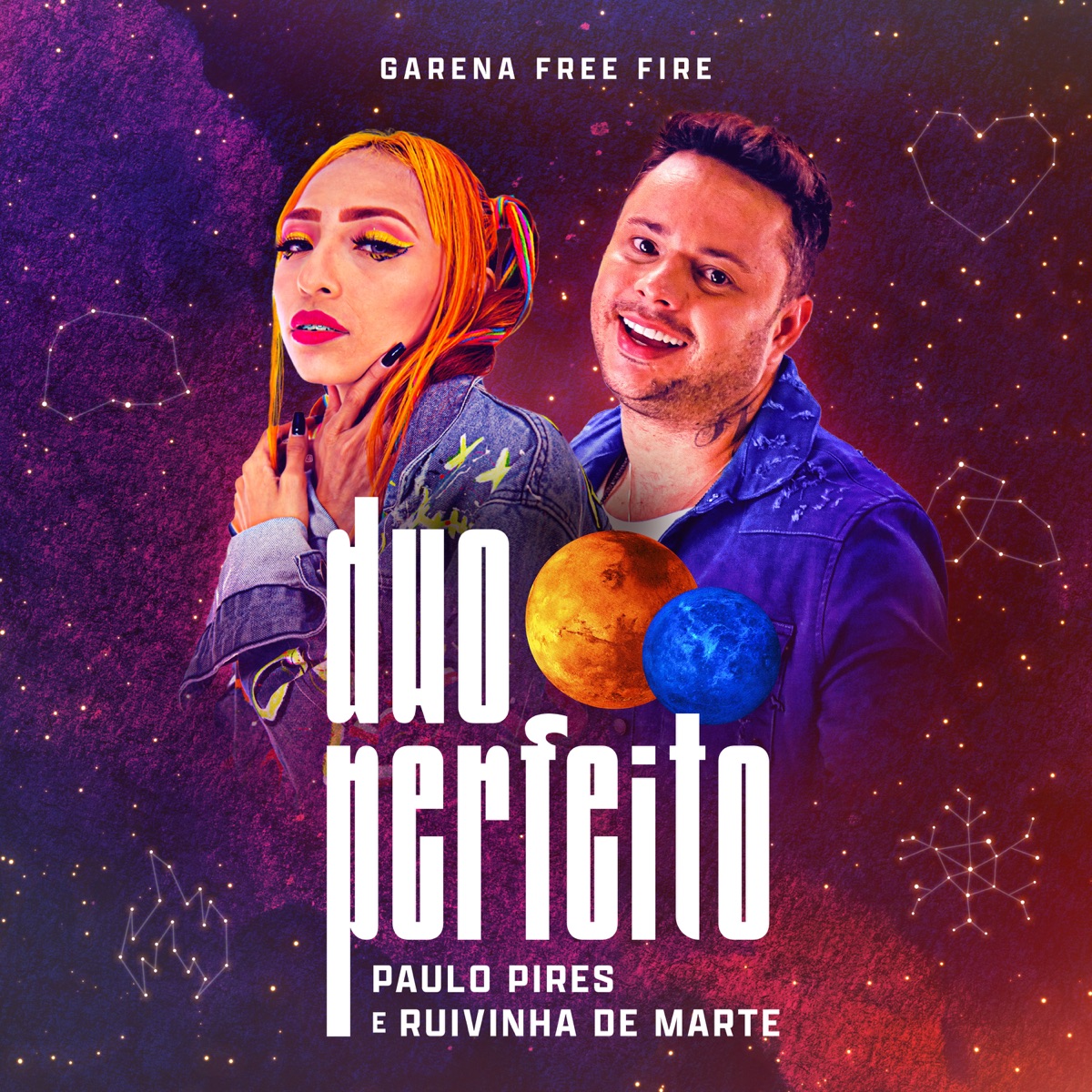 Duo Perfeito - Single by Paulo Pires, Ruivinha de Marte & Garena Free Fire album cover