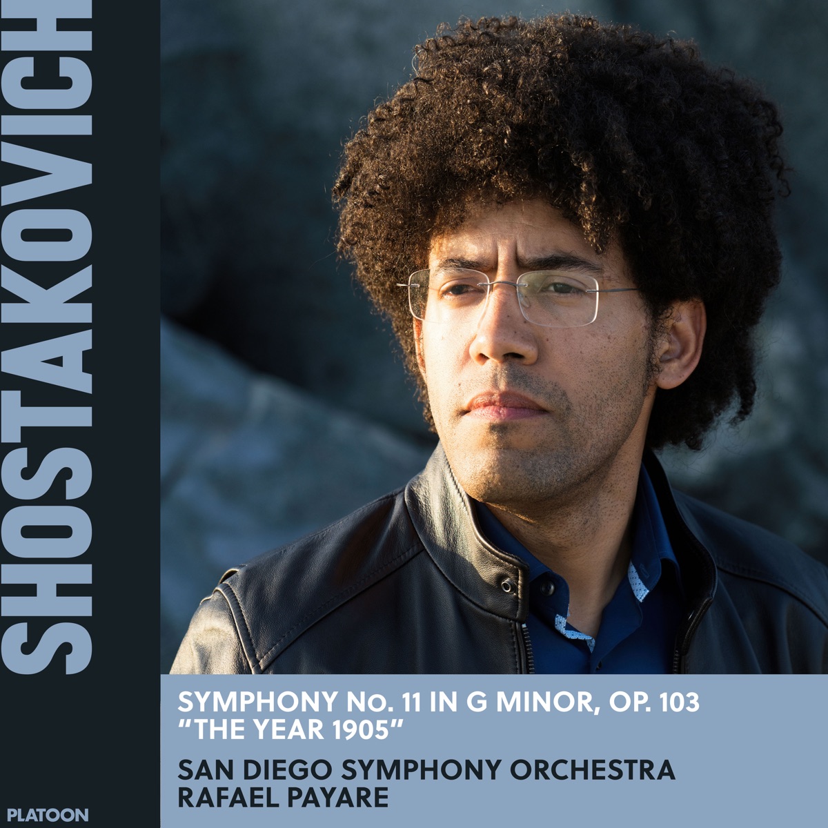 Symphony No. 11 in G Minor, Op. 103 “The Year 1905” by San Diego Symphony Orchestra & Rafael Payare album cover