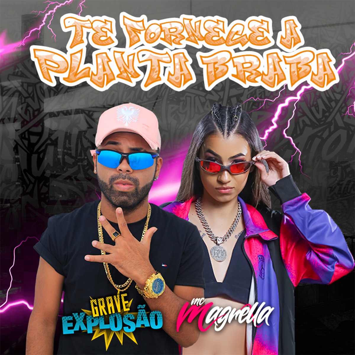 Te Fornece a Planta Braba - Single by Grave Explosão & MC Magrella album cover