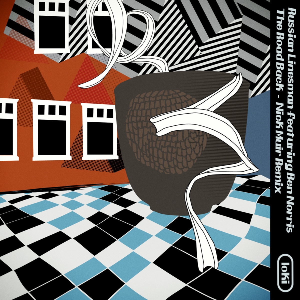 The Road Back (Nick Muir Remix) [feat. Ben Norris] - Single by Russian Linesman album cover