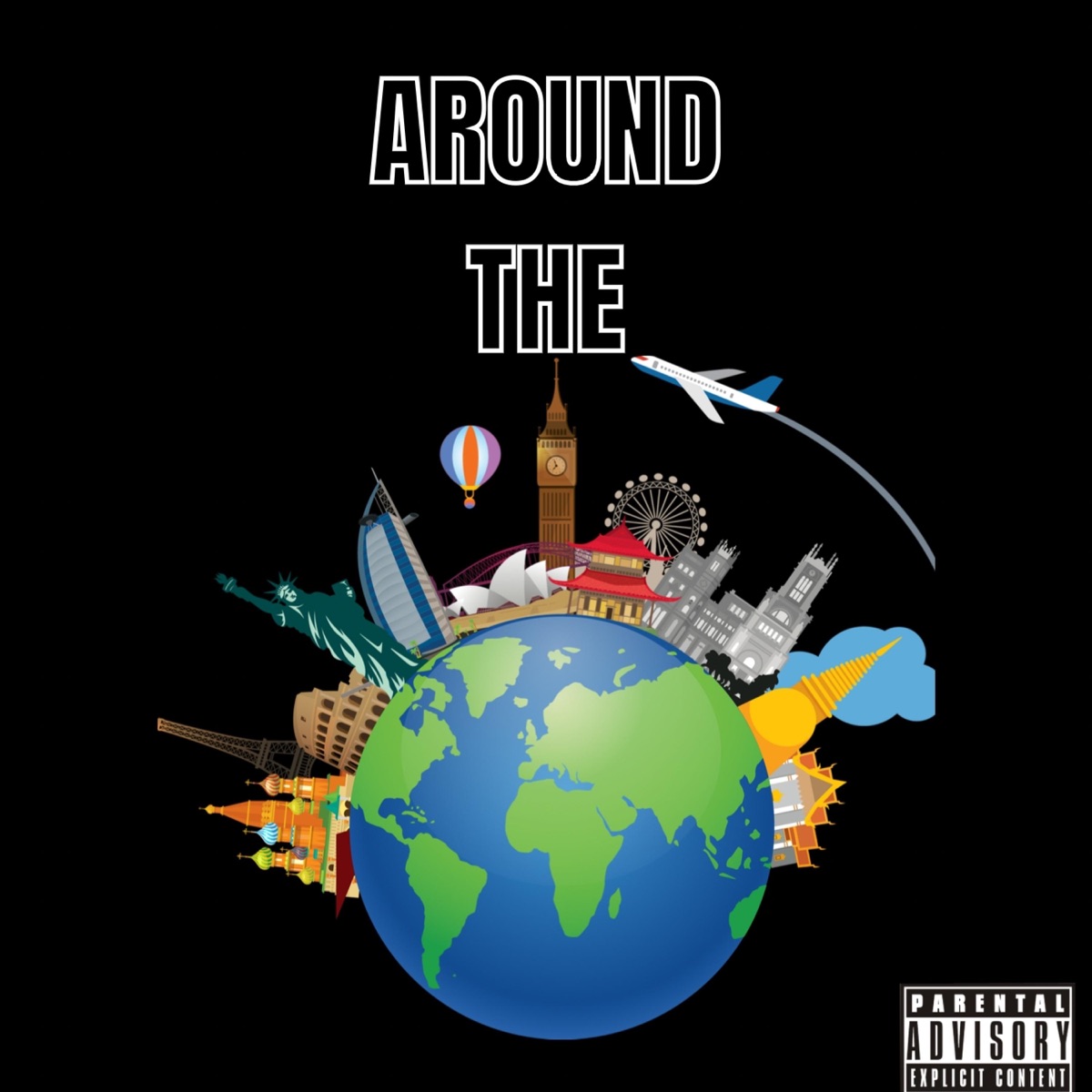 All Around the World (feat. TLIVE) [Complete Version] - Single by Davontae. album cover