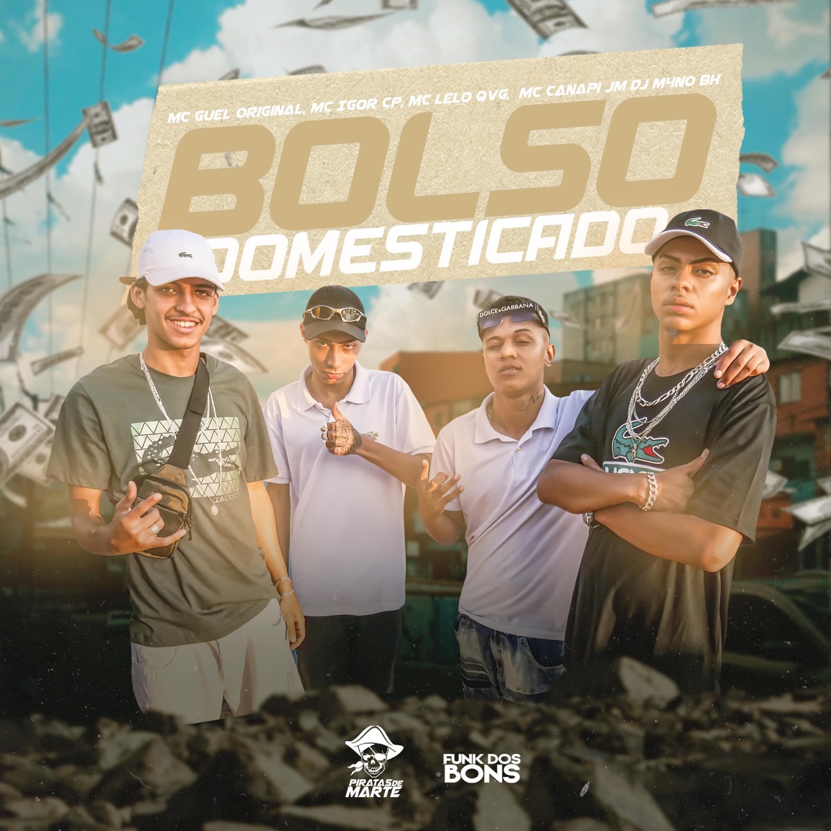 Bolso Domesticado (feat. MC Guel Original, MC Lelo QVG, MC Canapi JM & DJ M4NOBH) - Single by MC Igor Cp album cover