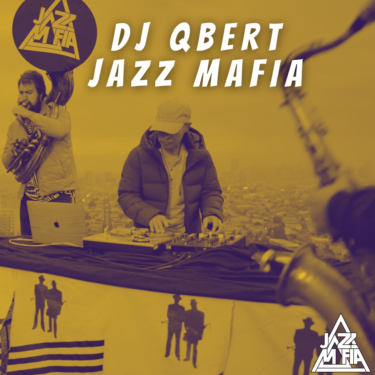 No Diggity / Cool Like That / Can I Kick It? / Workin Day and Night (Live) [feat. Adam Theis & Brass Mafia] - Single by Jazz Mafia & DJ Qbert album cover