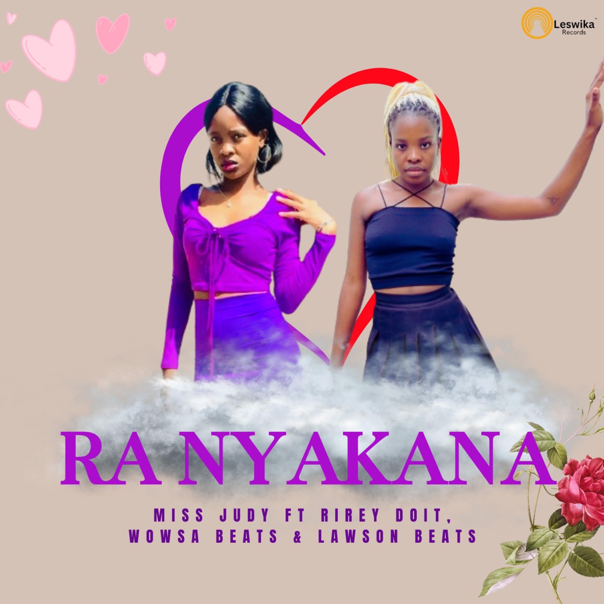 RA NYAKANA (feat. Khaejedi Ya Balozwi, Wowsa Beats & LawSon Beats) - Single by MissJudy Music album cover