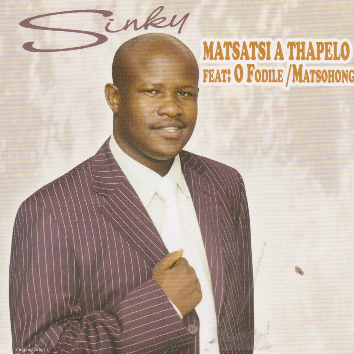 Matsatsi A Thapelo by Sinky Mathe album cover