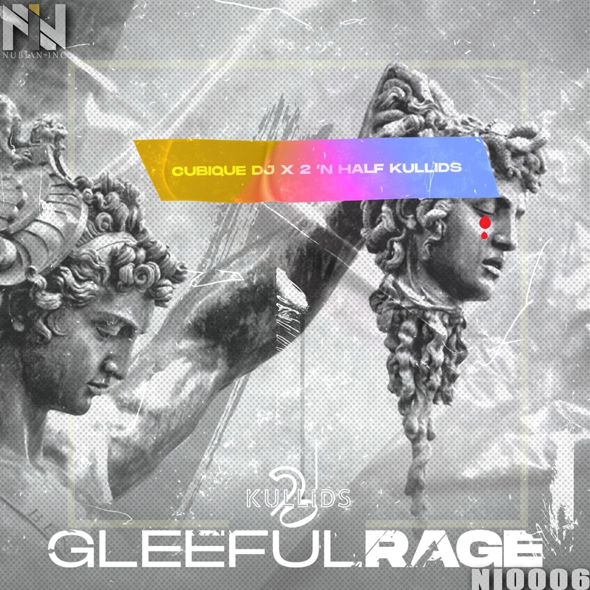 Gleeful Rage - Single by Cubique Dj & 2 'n A Half Kullids album cover