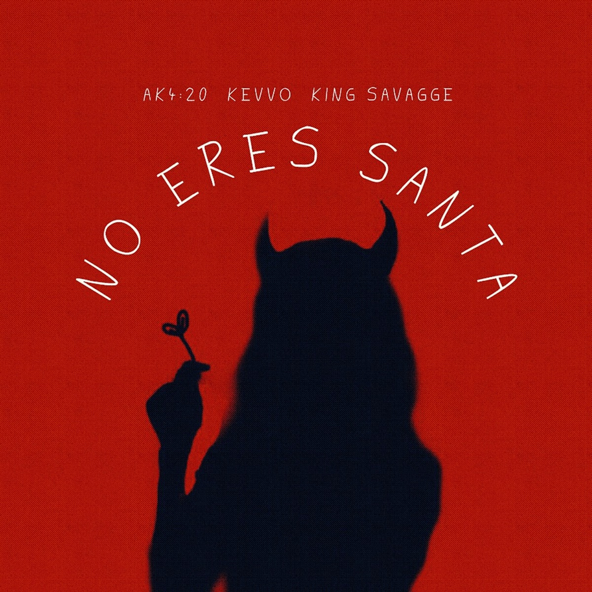 NO ERES SANTA - Single by KEVVO, King Savagge & Ak4:20 album cover