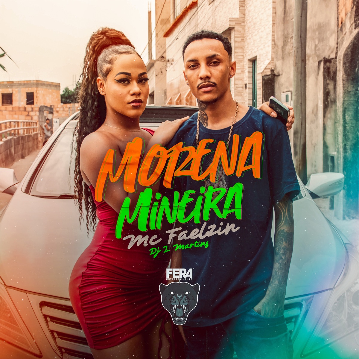 Morena Mineira - Single by MC Faelzin & Dj L Martins album cover