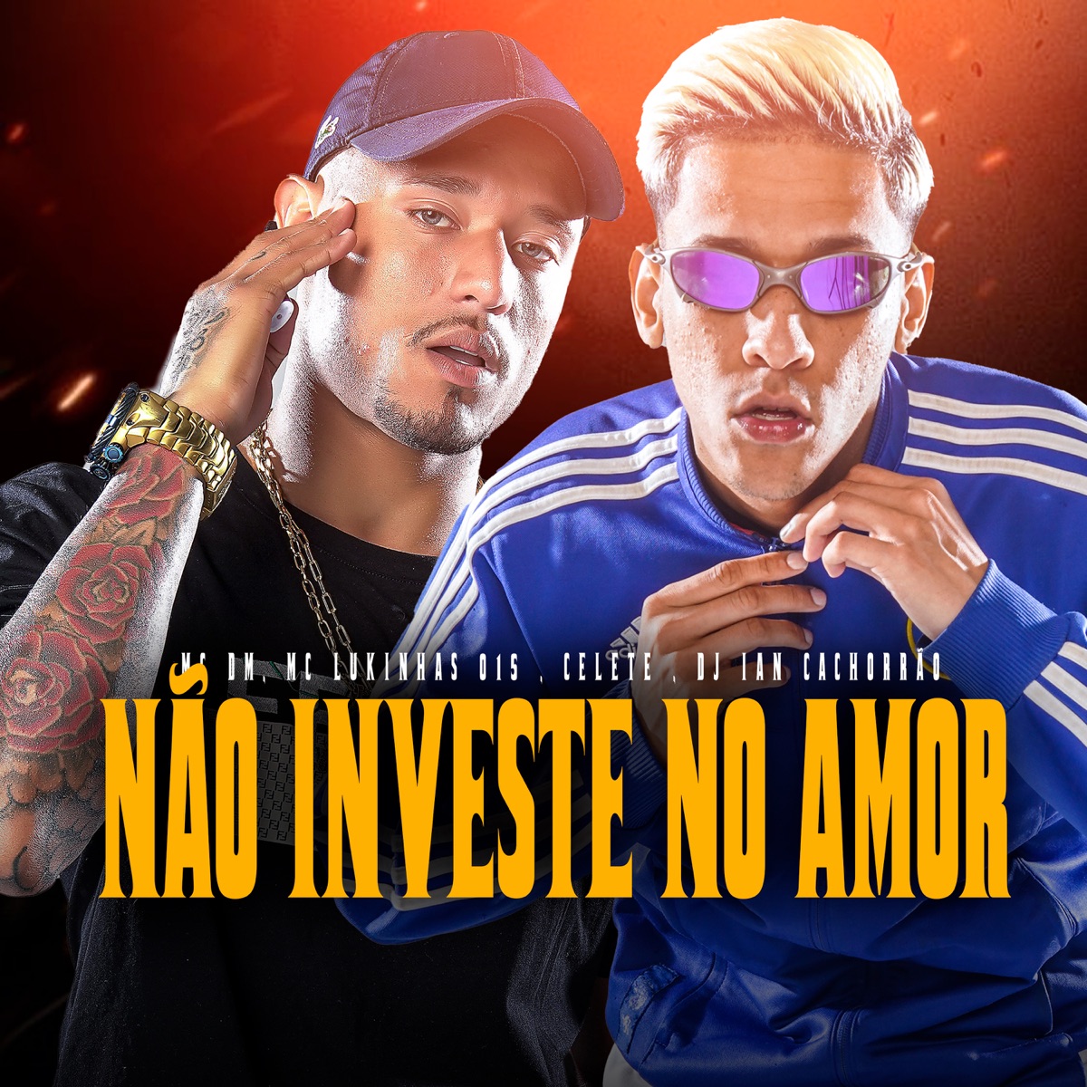 Não Investe no Amor - Single by MC DM, MC Lukinhas 015, CELETE & DJ Ian Cachorrão album cover