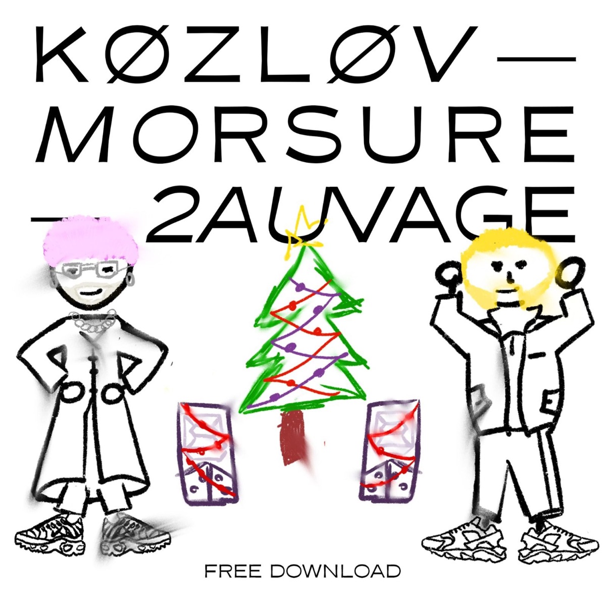 2AUVAGE (feat. MORSURE) - Single by Køzløv album cover